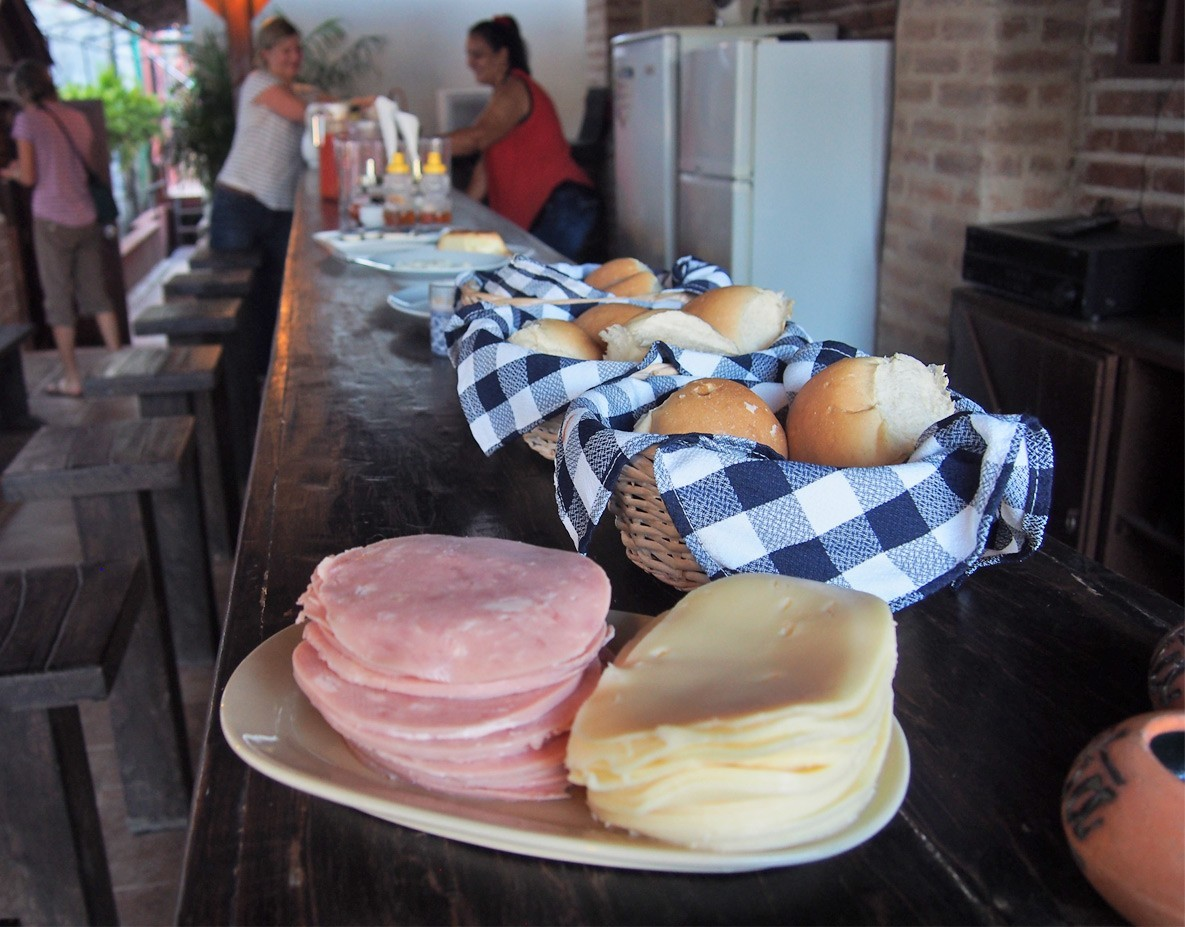Breakfast in Casa Obrapia guesthouse in Old Havana