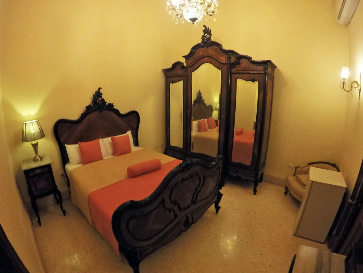 Room 1 in Casa Nativity in Vedado, Havana, Cuba