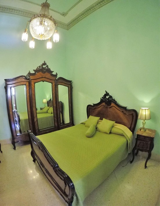 A luxury room in a private house in Havana, Cuba